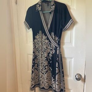 BCBP Black Wrap Dress